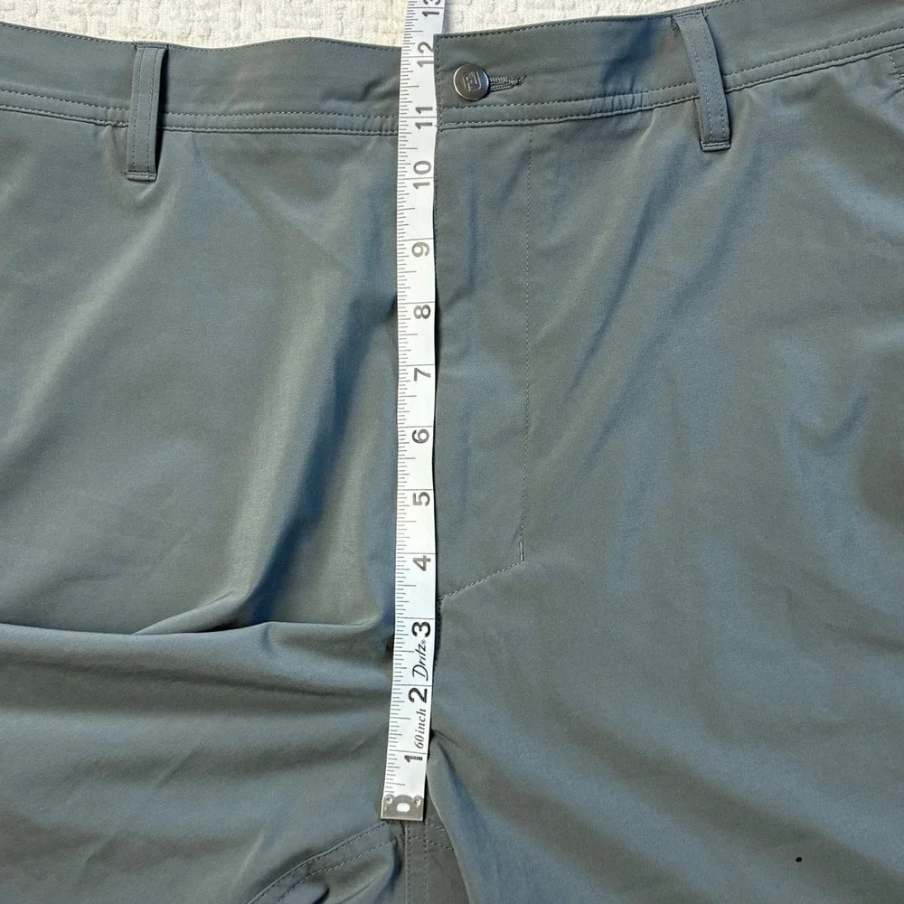 FootJoy Mens Performance Golf Shorts Gray W38 Stretch Flat Front Activewear
